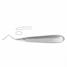 Kerpel Bone Curette Oval - Right Stainless Steel, 14.5 cm - 5 3/4"